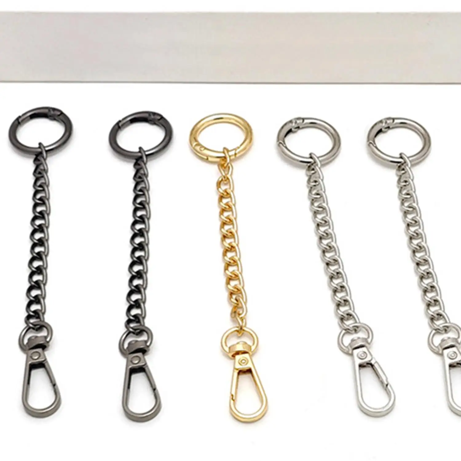 14cm Metal Chain Handle Replacement Chain Golden Silvery Chain For Jewelry Making Findings Bag Chain Strap