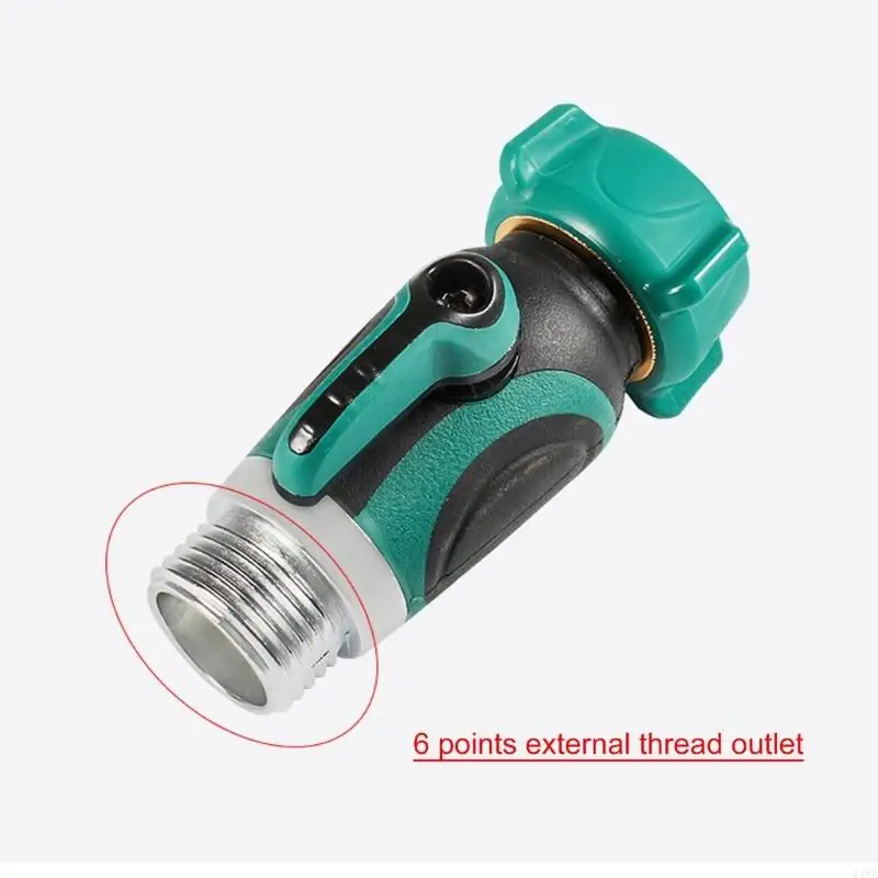 Multipurpose Rain Barrels Spigot Set With 3/4" Garden Supplies Hose Shut Off Valves and Weather Resistant Designs 448A