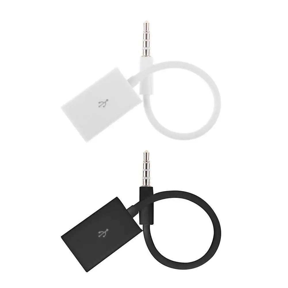 Car Aux Audio Plug Jack Converter Cable Cord Per Ford Focus Fusion Escort Kuga Ecosport Fiesta Falcon Edge/Explorer/Expedition