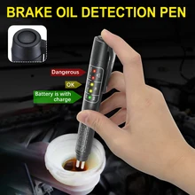 

Professional Accurate Brake Fluid Tester Pen Car Auto Oil Moisture Liquid 5 LED Digital Tester Car Testing Tool For all Cars