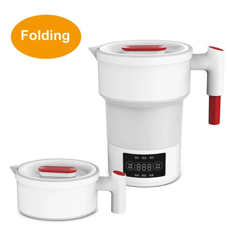 600ml Folding Electric Kettle Portable Smart Electric Kettle