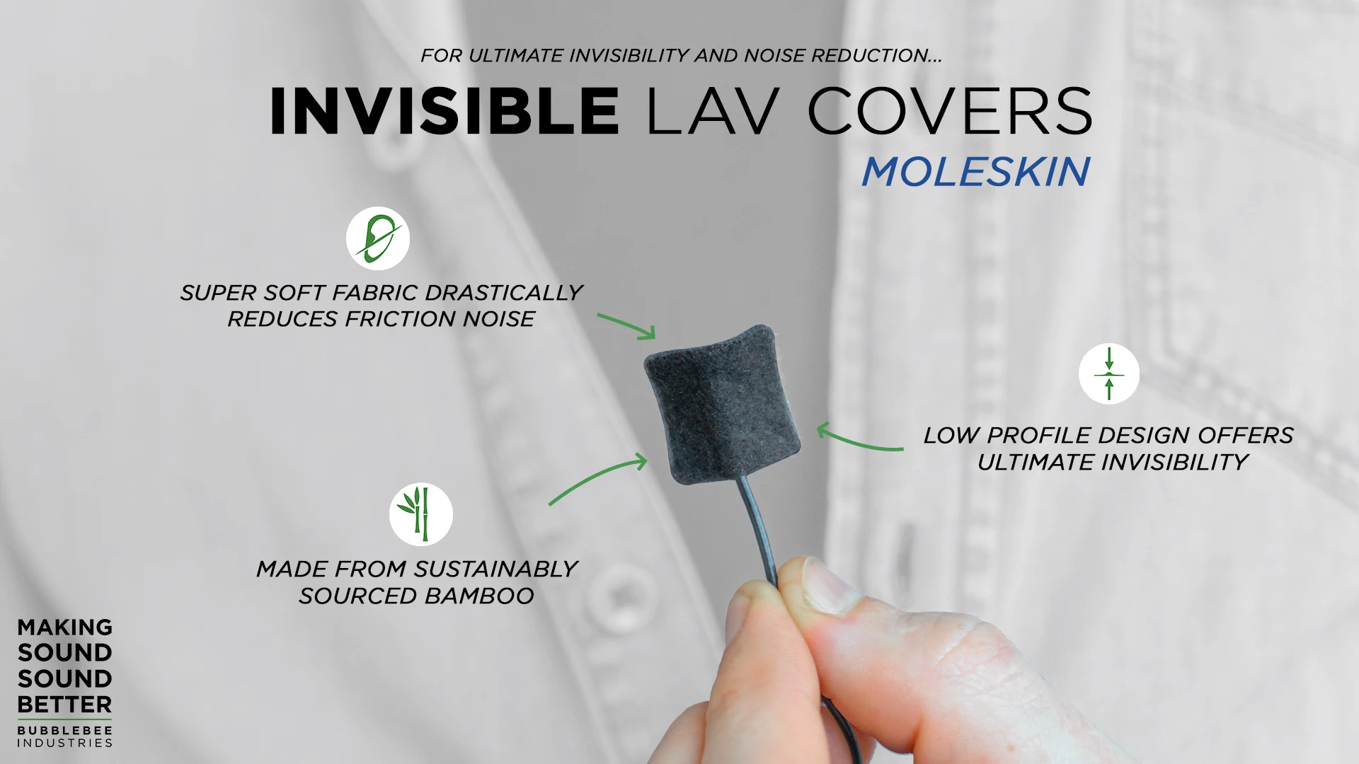 BBI The Invisible Lav Covers-Moleskin