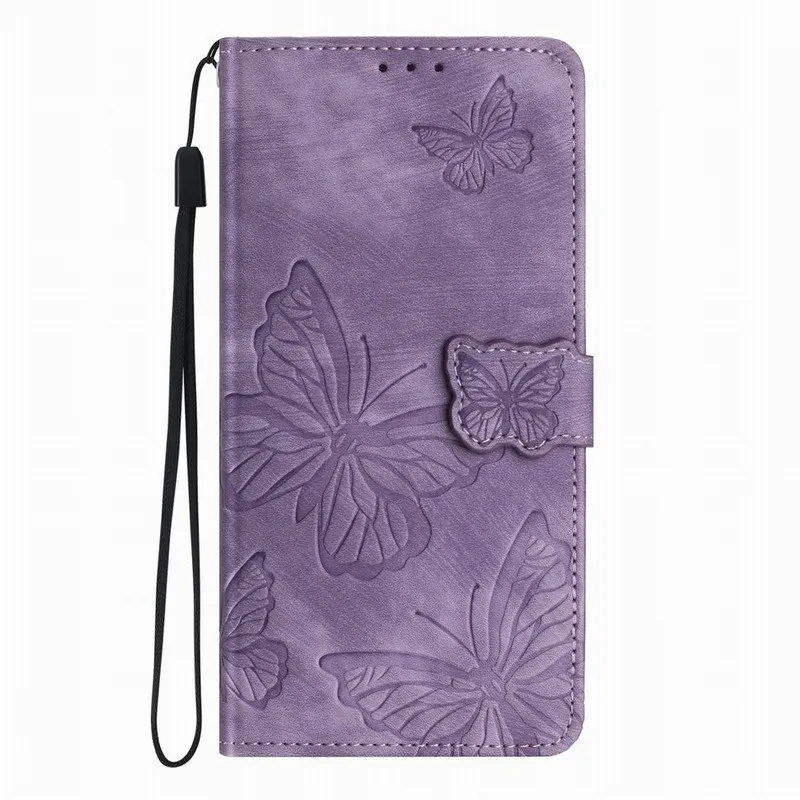 thumbnail image 1 of Wallet Case For Samsung Galaxy S23 S22 A13 A14 A32 A33 A34 A51 A52 A52S A53 A54 5G Cute Butterfly Card Protect Phone Cover D01E, 1 of 5