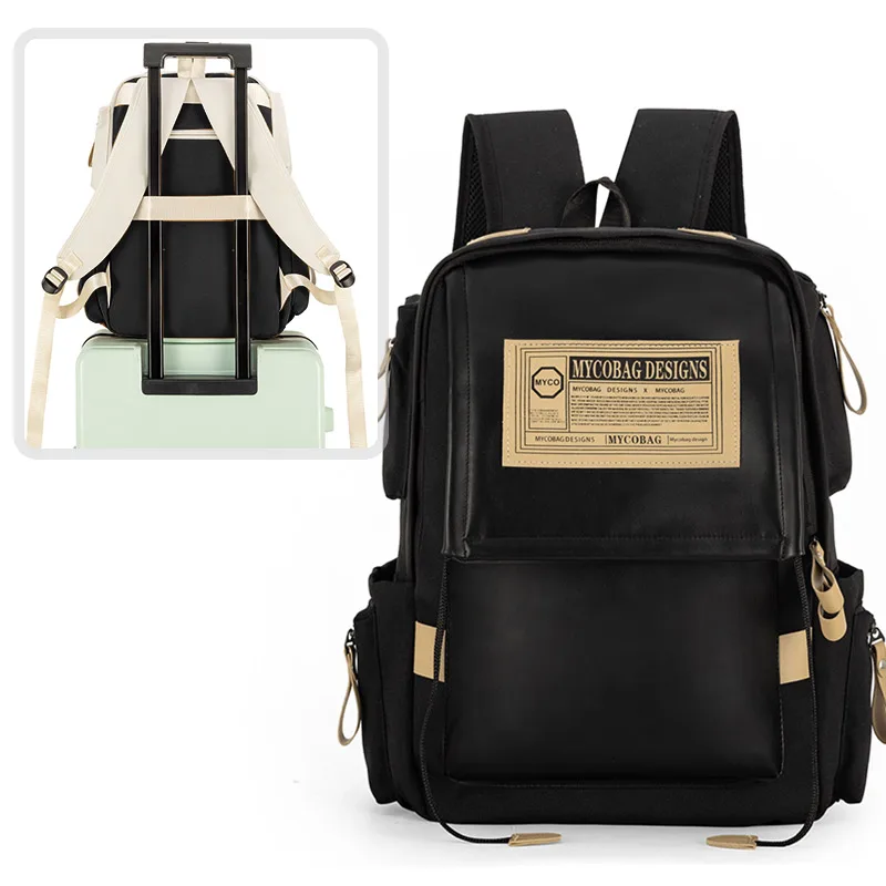 Women's Lightweight Travel Backpack with a High-End Feel, Suitable for Male College Students, Can Also Be Used as a Laptop Backpack.