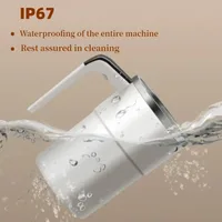 Mini Electric Coffee Self Mixing Mug Waterproof Food Safe Coffee Mug USB Rechargeable Automatic Magnetic Cup For Tea 380ML 4