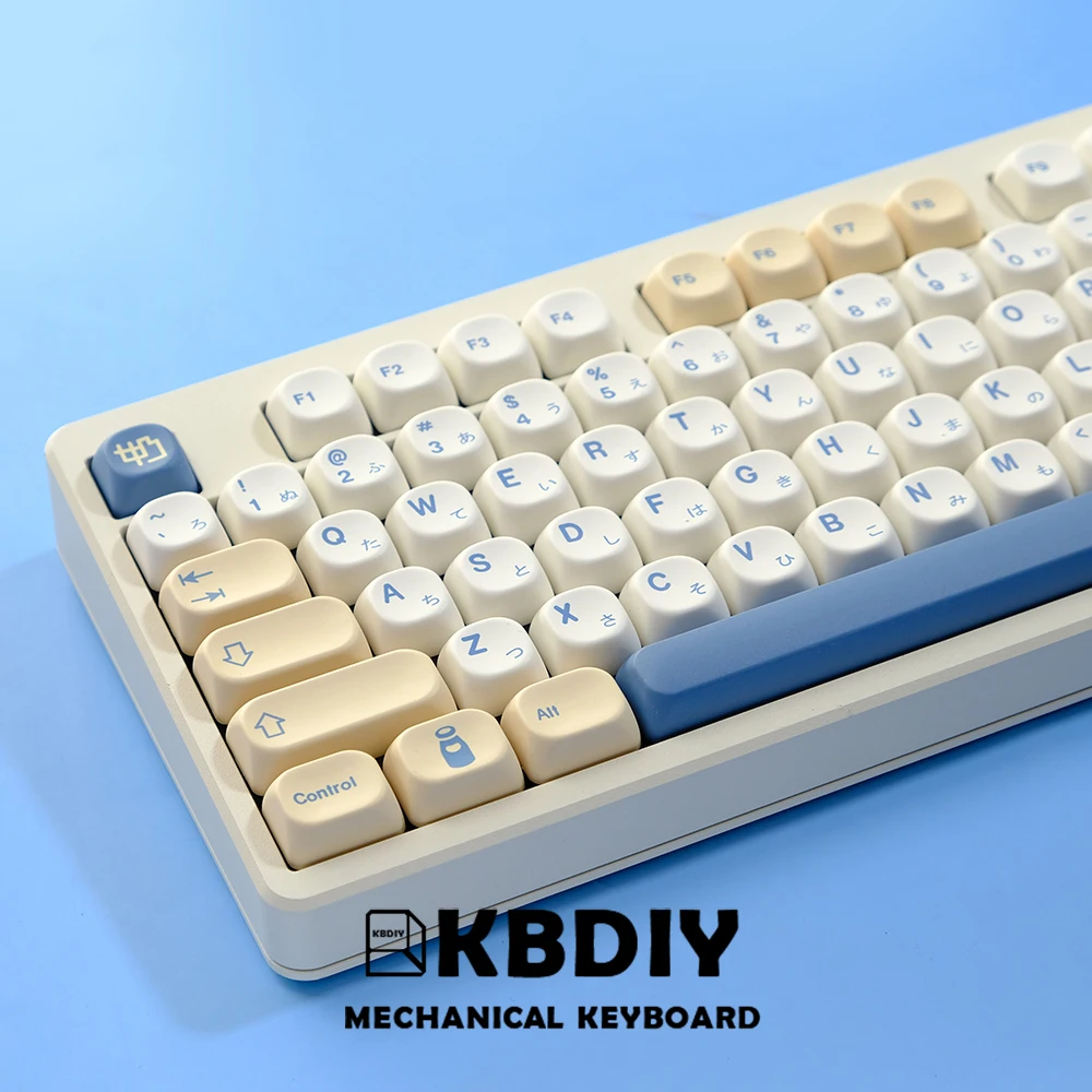 GMK, Soymilk, 140 teclas, PBT, MOA semelhante, japonês, coreano, russo, 7u