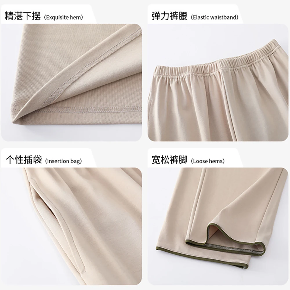 L-3XL 100% Cotton Soft Breathable Male Pajamas Set Casual Loose Big Size Men's Pajamas Spring Autumn Comfortable Pijama Hombre