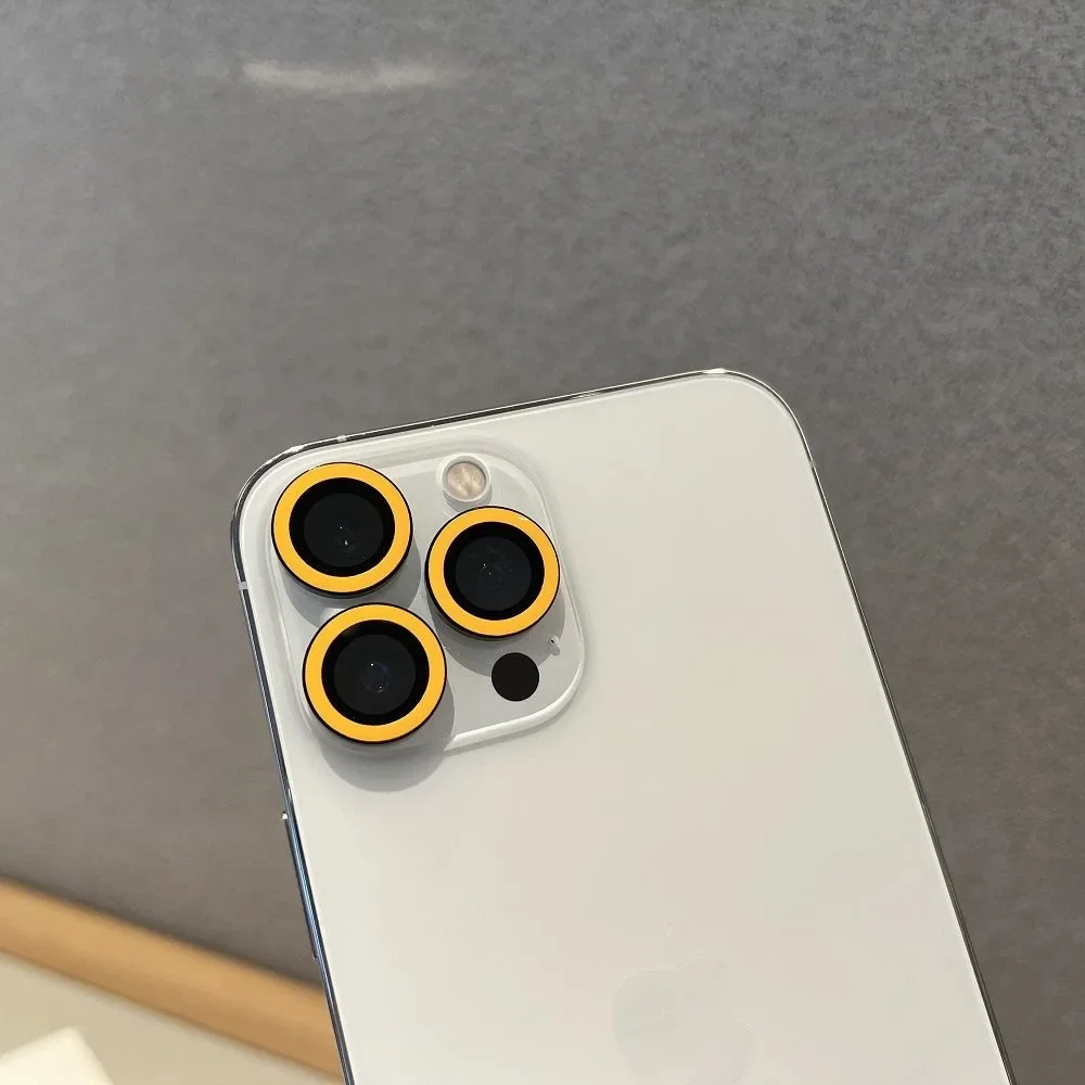 Luminous Full Cover Camera Lens Protector with Ceramic Rings