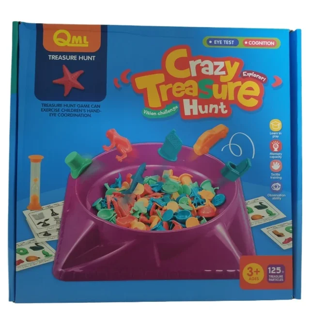 Children Crazy Treasure Hunt Card Board Game Kids Chess Interaction Concentration Educational Toy Family Party Desktop Toys 6