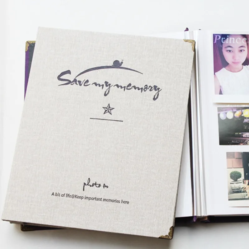 A4 Large Capacity DIY Film Self-adhesive 3/4/5/6/7 Inch Photo Album Wedding Gifts Travel Family Baby Fhotoes Album Memory Book