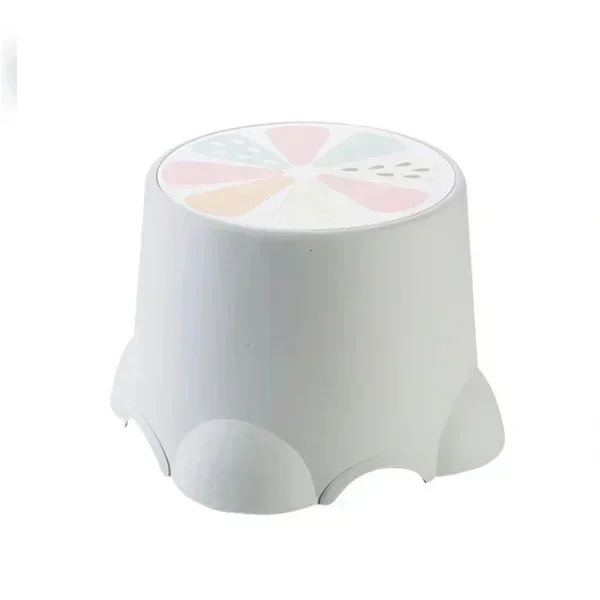 Kids Children Thickened Plastic Step Stool Portable Folding Chair Small Bench Stool
