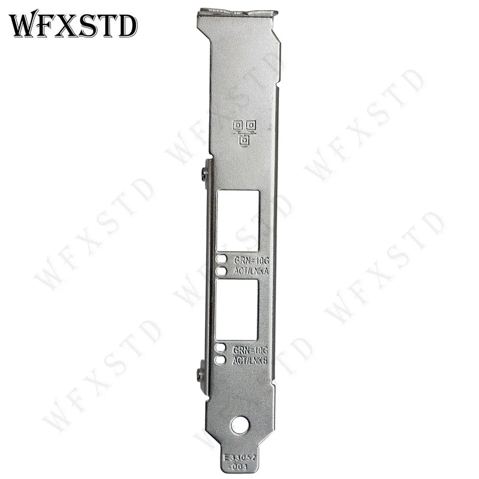 Network Card Full Heigh Baffle Profile Bracket For Intel E10G42BTDA X520-DA2 82599ES E10G42BFSR X520-SR2 X710-DA2 Support Board