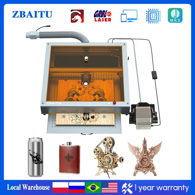 Genmitsu L8 Laser Engraver Machine, 40W/20W Power, 40000mm/min