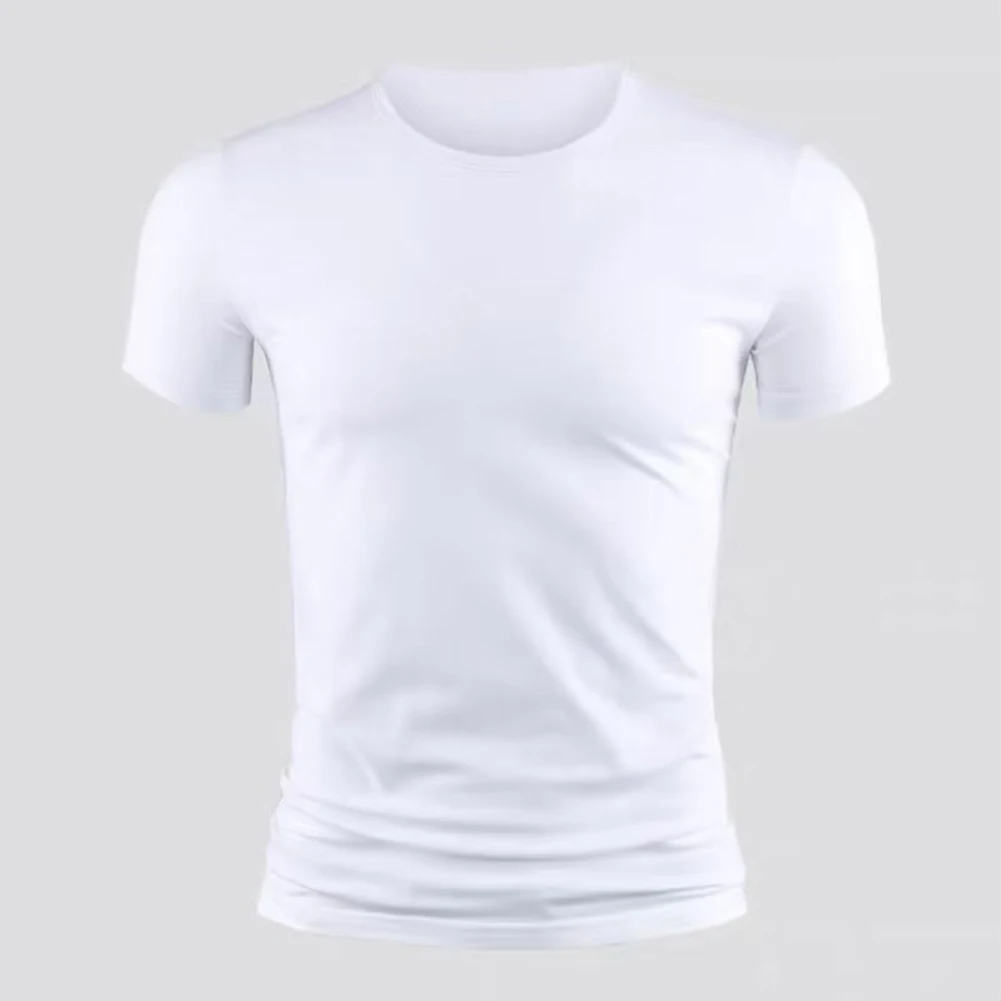 T-shirt manches courtes col rond, slim, en coton, à séchage rapide, pour  airsoft, 3108