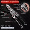 2024 New Upgrade Multifunctional Folding Wire Stripper-Professional Electrician Tool Portable Small All-In-One Pliers 2