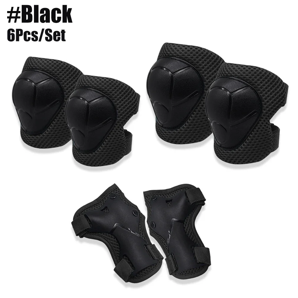 Children's Protective Gear Set with Knee, Elbow, and Wrist Pads