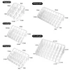 9/24/36/40 Grids Makeup Organizer Box Transparent Make Up Jewelry Holder Home Desk Lipstick Cosmetics Storage Boxes Accessories 6