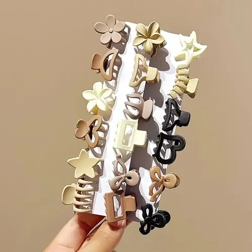 10/20/30pcs Beige Mixed Pack Small Clips Cute Girl Accessories Perfect For Daily Use Special Occasions Or Travel Gifts 2025 New - Image 6