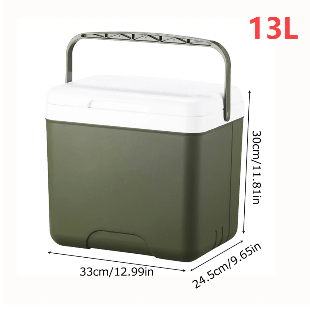 صندوق تبريد تخييم محمول بسعة كبيرة ، دلو ثلج للسيا...