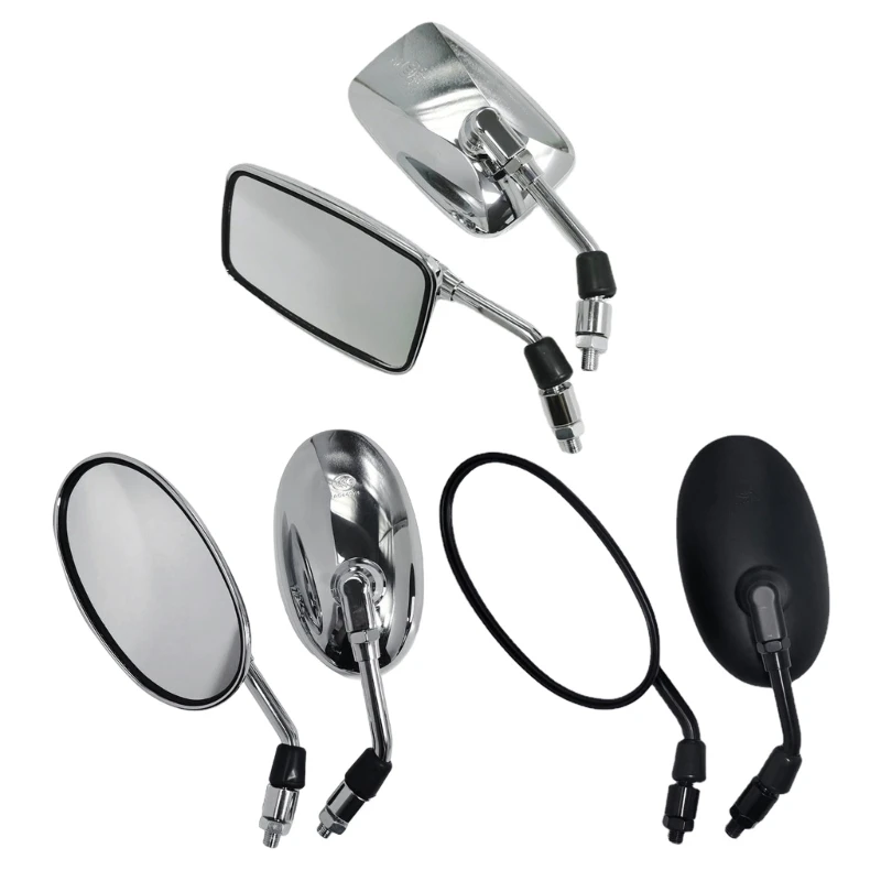 

ABS Side Glass Long Service Motorbike Glass Lightweight Rear View Glass Motorcycle Spare Part Suitable for UQI C90