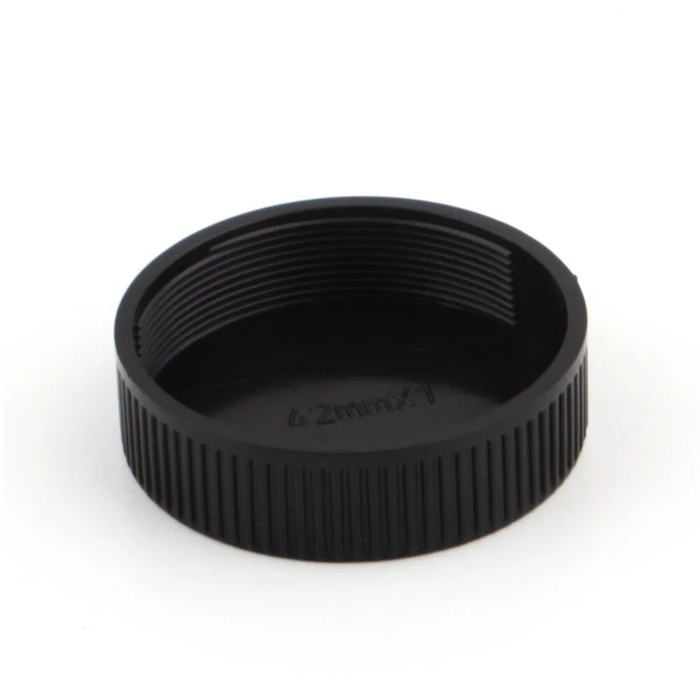 새로운 42mm 후면 렌즈 캡 M42 나사형 렌즈 커버 방진 플라스틱 캡 커버