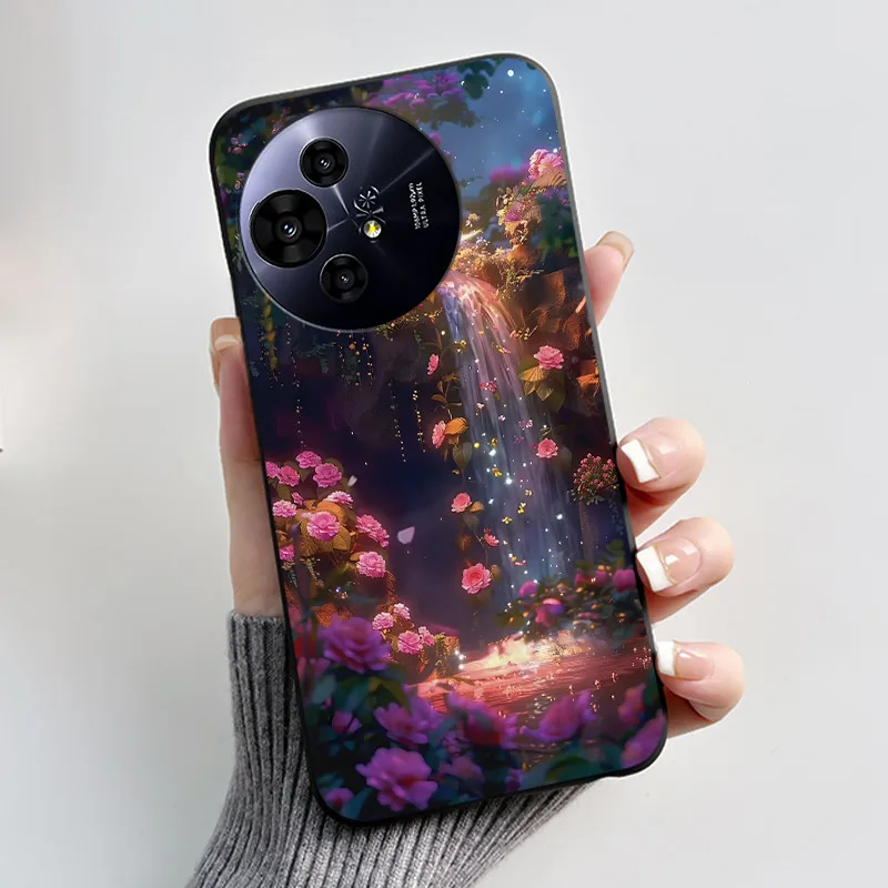 Luxury Cute Love Rabbit Black Soft Silicone Shockproof Phone Case Cover