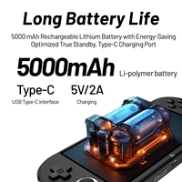 Console de jeu portable BOYHOM Trimui Smart Pro S TG5050 - Idéale pour N64/PSP, processeur octa-core 2,0 GHz, écran IPS 4,96 pouces, batterie 5000 mAh 4