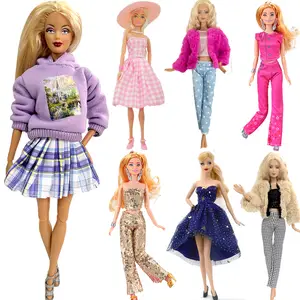 D'origine Barbie Poupée Vêtements Accessoires D'été Tendance Costume Robe  Garde-robe Pour 30cm 1/6 Poupées Vêtements Enfants Jouets Pour Filles Tenue  - Poupées Accessoires - AliExpress