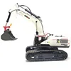 Huina 1594 1/14 2.4GHz RC simulation alloy excavator replica lighting and sound effects remote control car adult boy toy gift 4