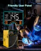Haxiaoer MIG145 Welding Machine MMA/GASLESS MIG/LIFT TIG 120A Welder Flux Core Welder for Carbon Steel Stainless Steel 3