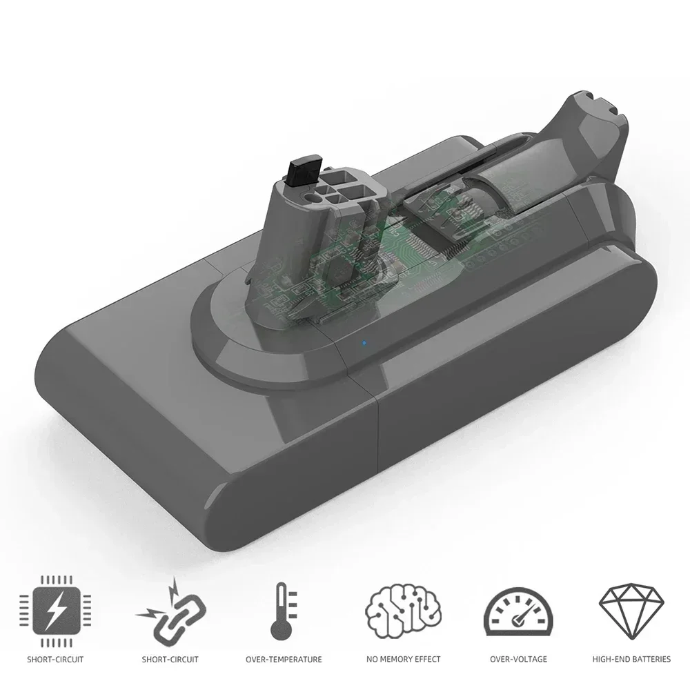 for Dyson Vacuum 38000mAh 100.8Wh Battery For Dyson Torque Drive Extra V11 Complete Extra V11 Fluffy Animal V15 vacuum cleaner battery
