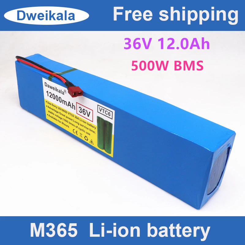 

36V Battery Pack Scooter Battery Pack ForXiaomi Mijia M365 36V 12000mAh Battery Pack Electric Scooter BMS Board+Free Delivery
