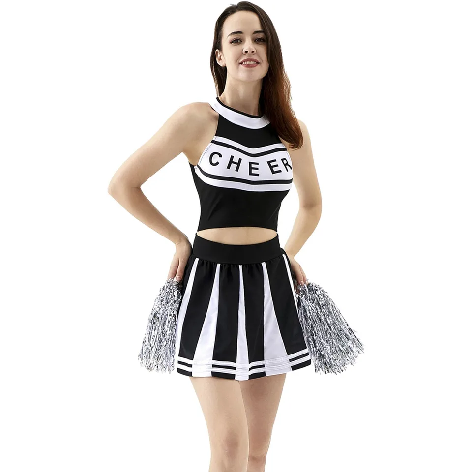 Women Cheerleader Costume Cheerleading Uniform Outfit