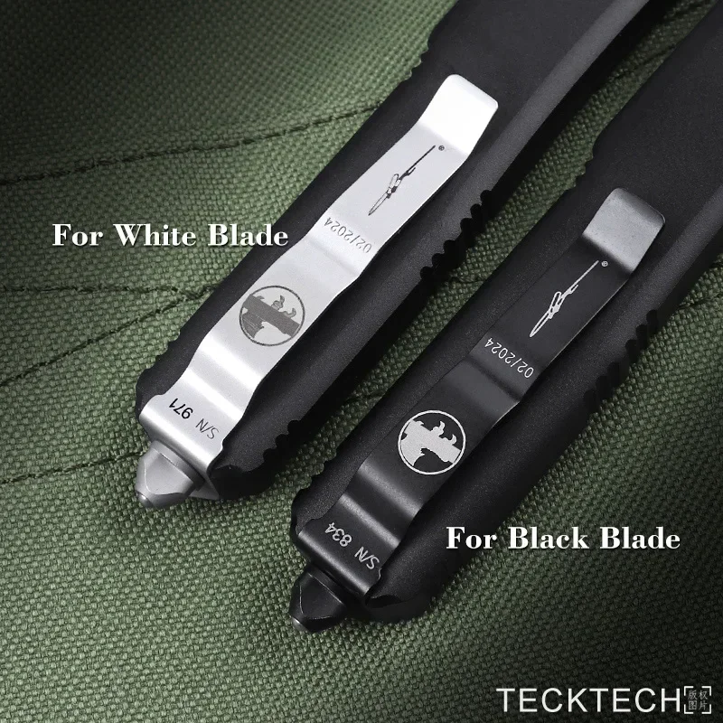 UT UTX MICRO ULTRA TECH KNIFE Ultratech D2 Steel DE Blade CNC Handle EDC Self Defense Combat Tactical Pocketknife 4