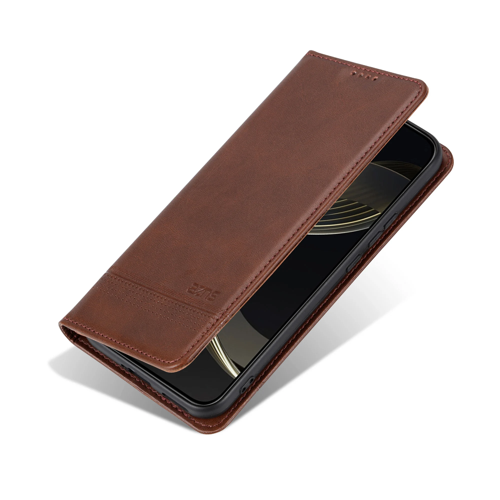 Universal Wallet Phone Case with Card Slots & Stand Functionality