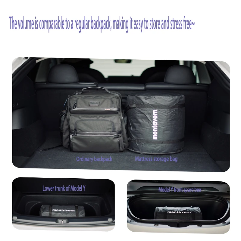 Tesla Model Y Model 3 Mattress Universal Folding Camping Mattress Rear Sleep God Car Extra Thick