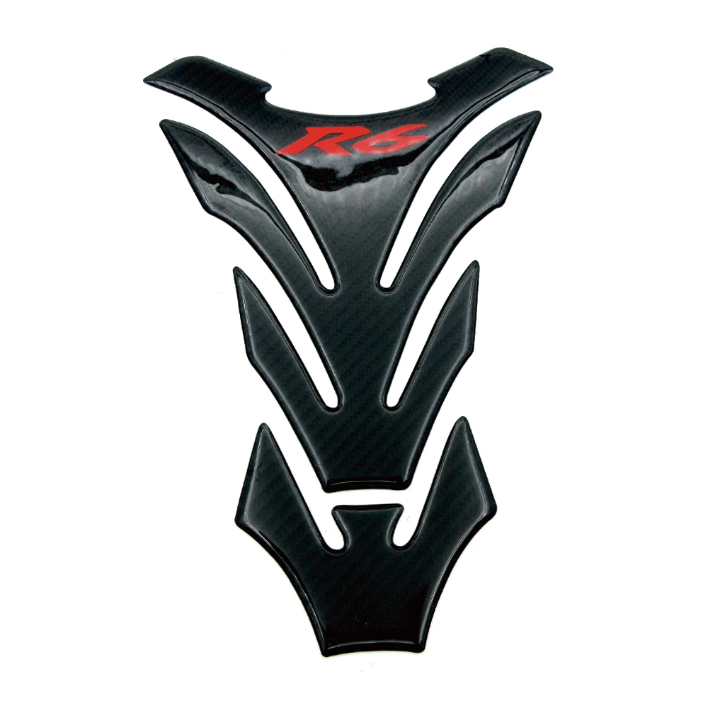 

Универсальные мотоциклетные наклейки из углеродного волокна, наклейки на бак топлива, протекторные наклейки, аксессуары для Yamaha YZFR6 R6 1998-2022