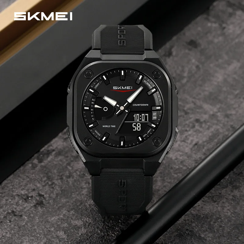 SKMEI 2328 Digital Electronic Watch LED Shockproof Sports Quartz Watches for Mens Women Waterproof Wristwatch Clock Reloj Hombre