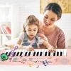 37 Keys Kids Electronic Piano Organ Keyboard with Microphone - Educational Musical Instrument Gift for Children Boy Girl Toddler 2