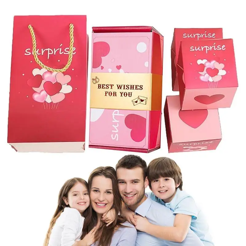 

Bounce Gift Box Exploding Gift Box Money Pop Up Surprise Birthday Box Surprise Your Loved Ones With A Unique Folding