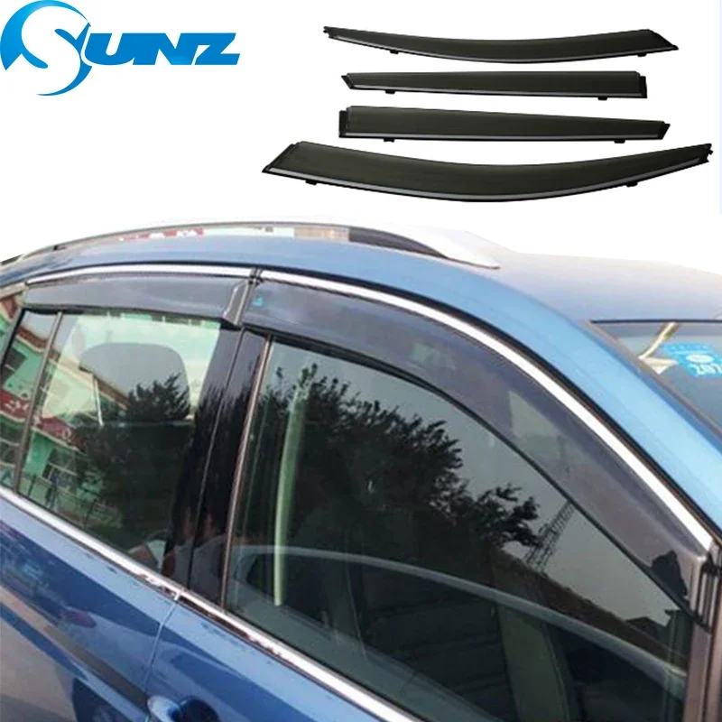 Weathershield For VW Touran L MK2 Window Visor Awnings Shelter Sun Rain Deflector Guard