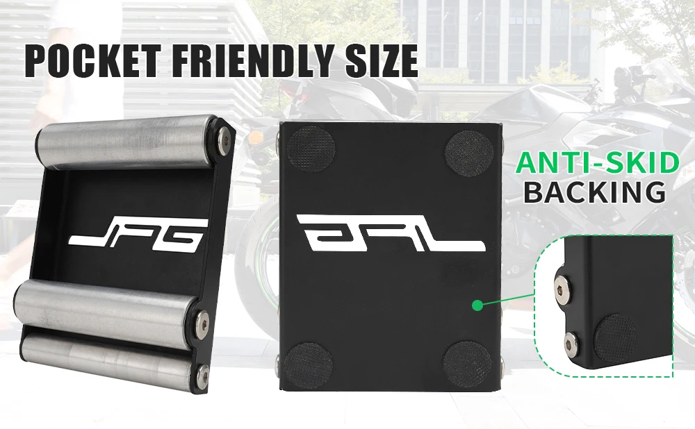 Close-up of tire cleaning stand material and padding