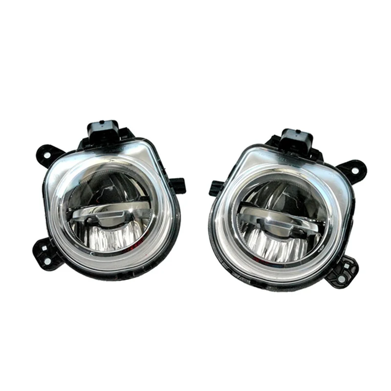 1 쌍 앞 범퍼 LED 안개 램프 DRL 라이트 어셈블리 BMW X2 F39 20I 25I 25Ix 20Dx 2018-2022 63177444805 63177444806