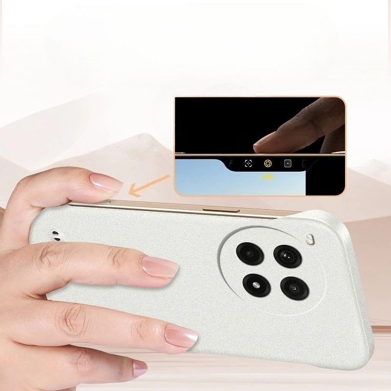 Matte Ultra Thin Frameless Sandstone Shockproof Phone Case