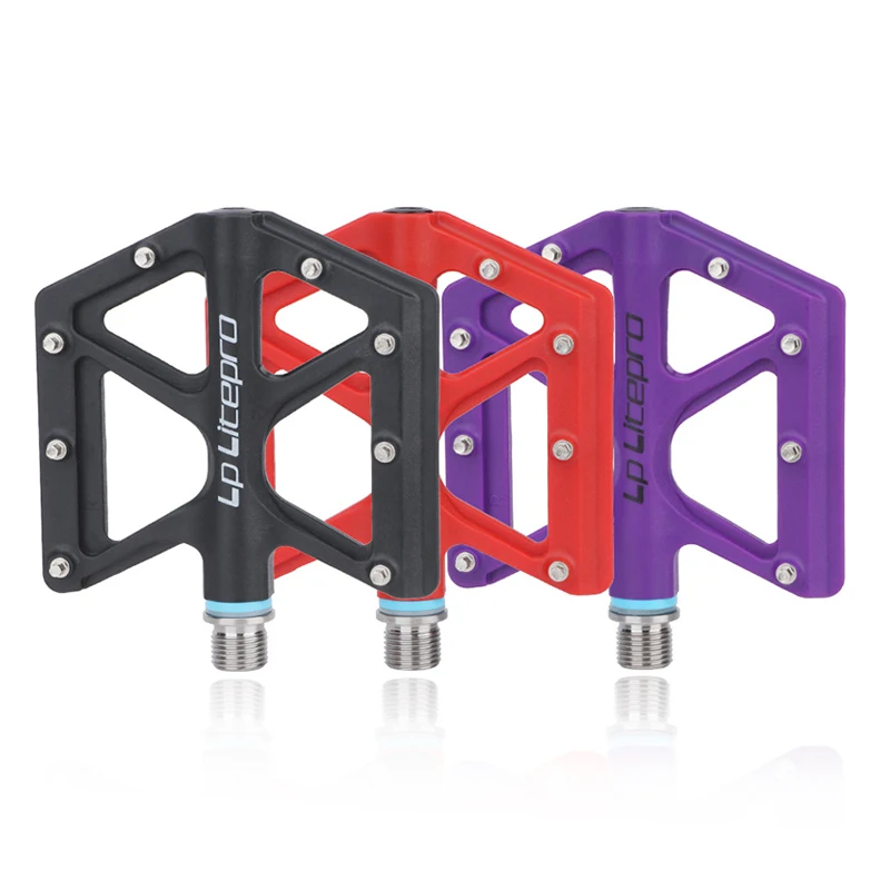 Description Picture 6 of itemLp Litepro Bicycle Pedal Ultra Light 170g Titanium Axle Nylon Pedal Widened Anti-Slip Road Bike Mtb Pedal