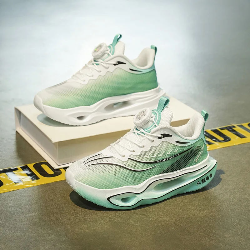Scarpe Sportive per Bambini con Piastra in Carbonio, Sneakers da Maratona, Scarpe da Corsa Ammortizzanti per Allenamento Atletico, per Ragazzi e Ragazze - immagine 5