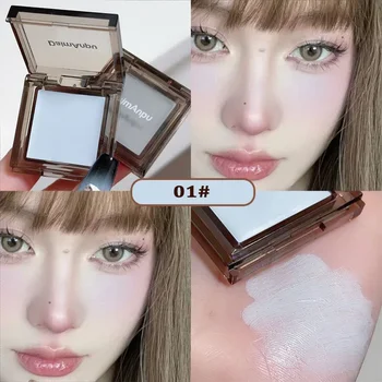 أحمر خدود كريمي غير لامع بلون بني لتحديد الخدود 7