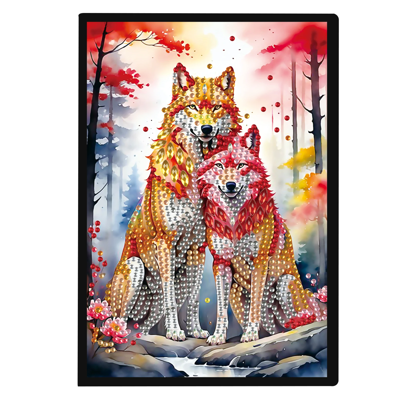 5D DIY Special Shape Diamond Art Painting A5 Notebook Sketchbook Rhinestone Art Hand Craft Kit Office Product