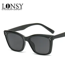 

LONSY Classic Square Vintage Sunglasses Women Fashion Brand Design Korean Style Sun Glasses Female Shades Gafas Oculos De Sol