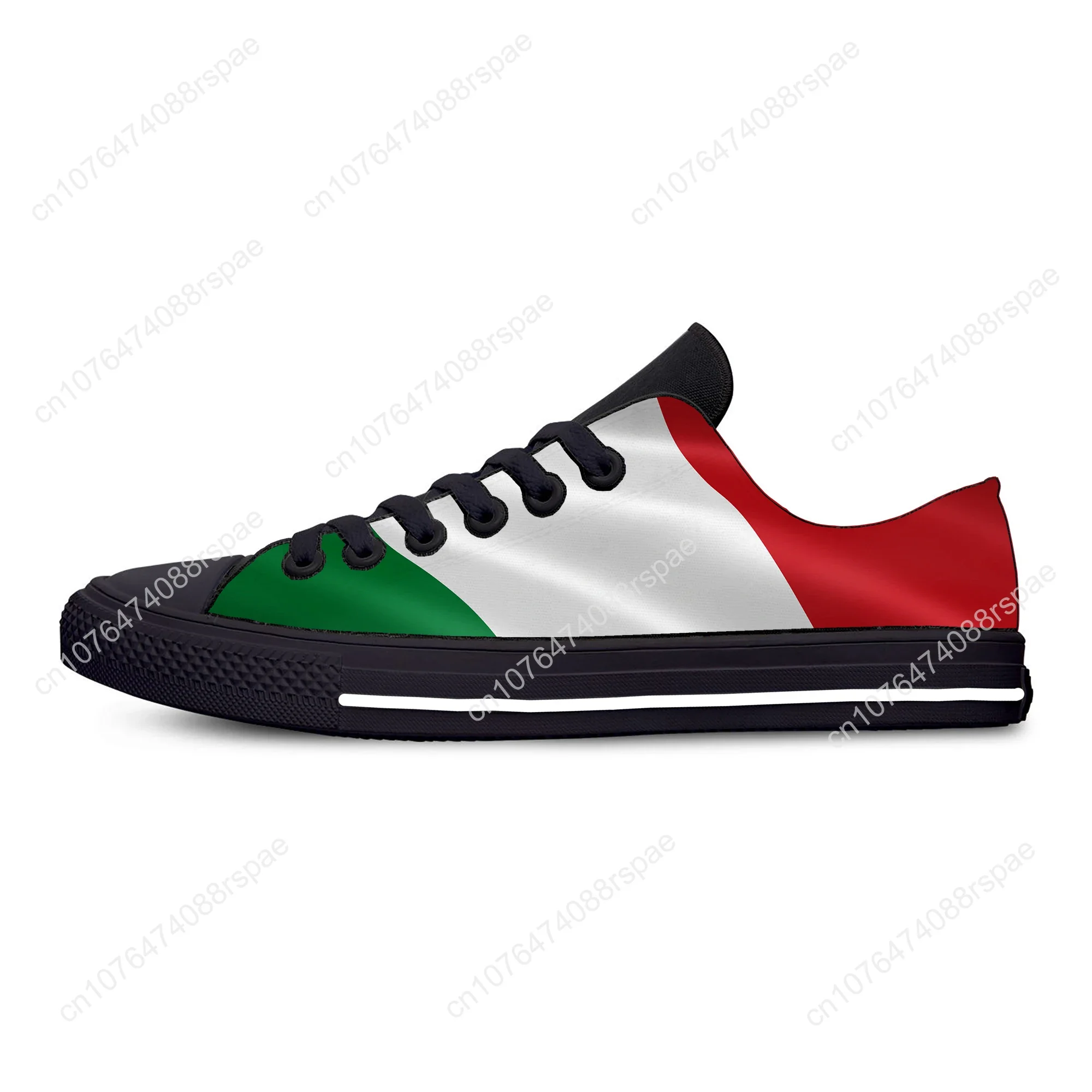 Hot Summer Italy Italian Italia Flag Patriotic Fashion Funny Casual Shoes Lightweight Men Women Breathable Low Top Cool Sneakers